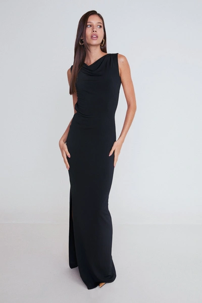 Shop Ho23 Selena Dress In Black
