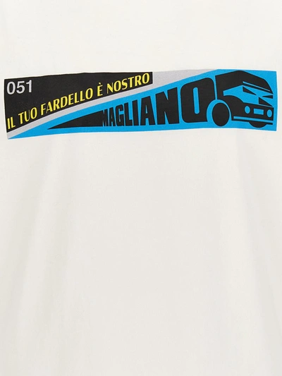 Shop Magliano 'fardello' T-shirt In White