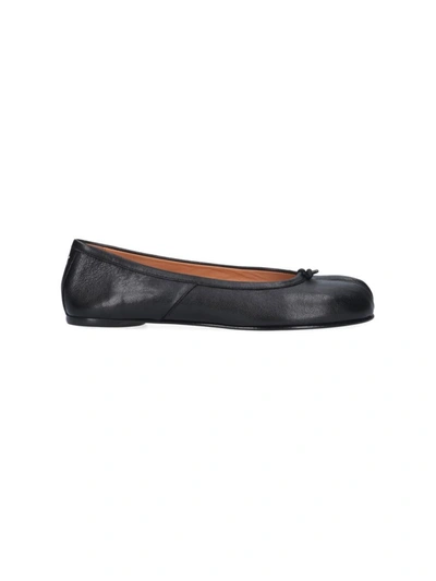 Shop Maison Margiela Flat Shoes In Black