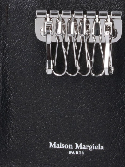 Shop Maison Margiela Keychains In Black