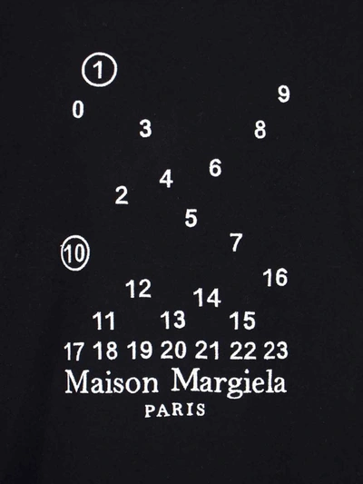 Shop Maison Margiela T-shirts And Polos In Black