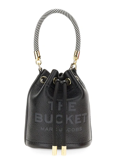 Shop Marc Jacobs "the Bucket" Mini Bag In Black
