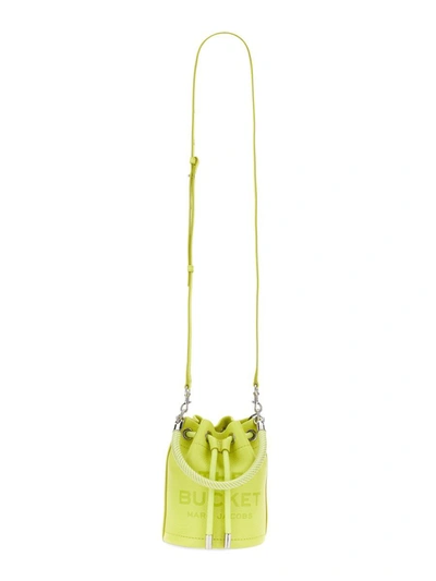 Shop Marc Jacobs "the Bucket" Mini Bag In Yellow