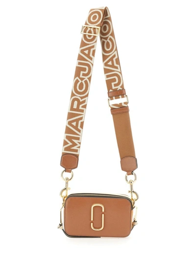 Shop Marc Jacobs "the Snapshot" Bag In Brown