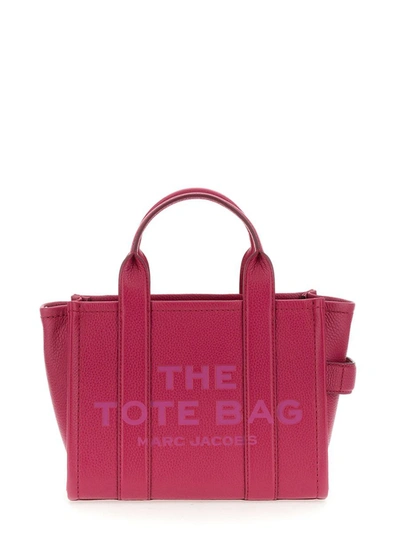 Shop Marc Jacobs "the Tote" Bag Small In Fuchsia