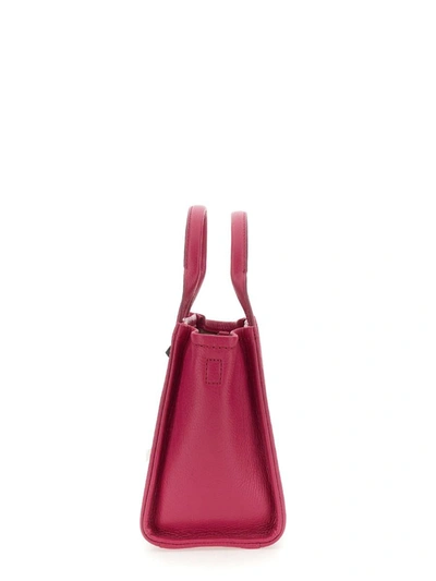 Shop Marc Jacobs "the Tote" Bag Small In Fuchsia