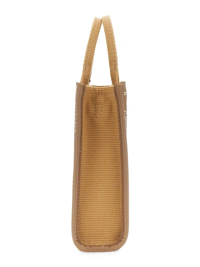 Shop Marc Jacobs "the Tote" Mini Bag In Beige