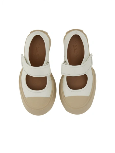 Shop Marni Mary Jane Sneaker In White