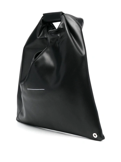 Shop Mm6 Maison Margiela Tote Bags In Black