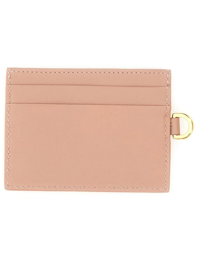 Shop N°21 Card Holder With Logo In Powder