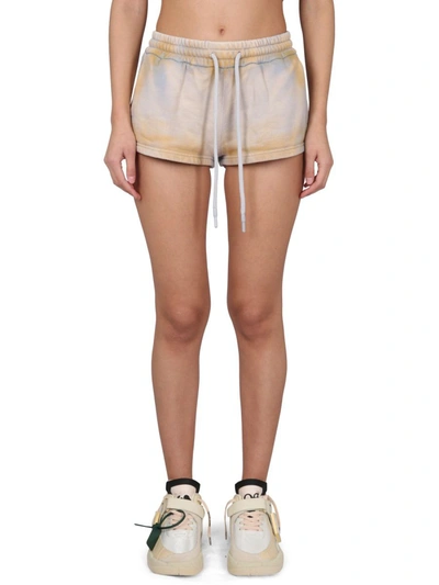 Shop Off-white Short Laundry In Beige