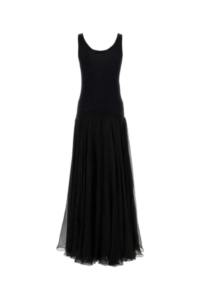 Shop Prada Long Dresses. In Black