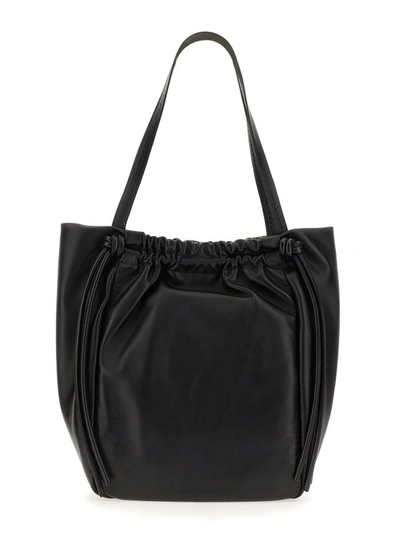 Shop Proenza Schouler "drawstring" Bag In Black