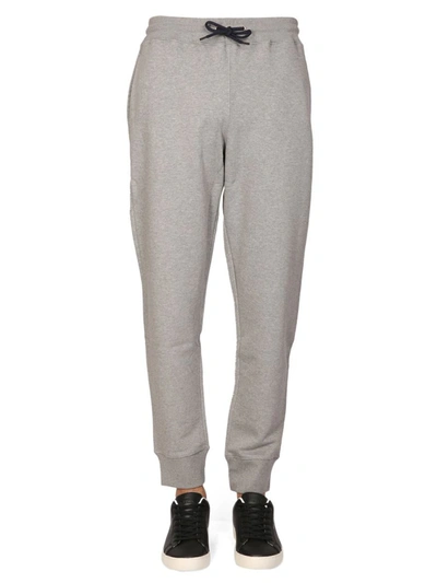Shop Ps By Paul Smith Ps Paul Smith Jogging Pants With Zebra Patch In Grey