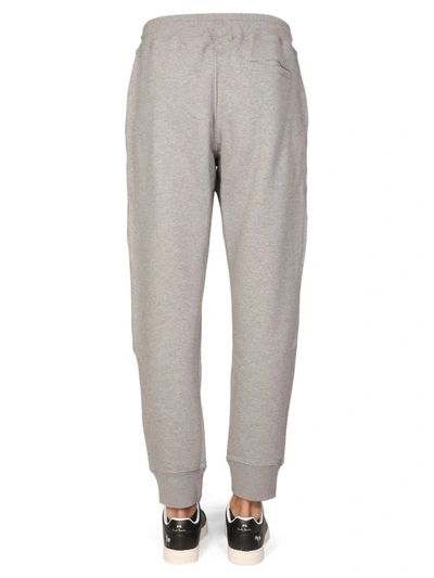 Shop Ps By Paul Smith Ps Paul Smith Jogging Pants With Zebra Patch In Grey