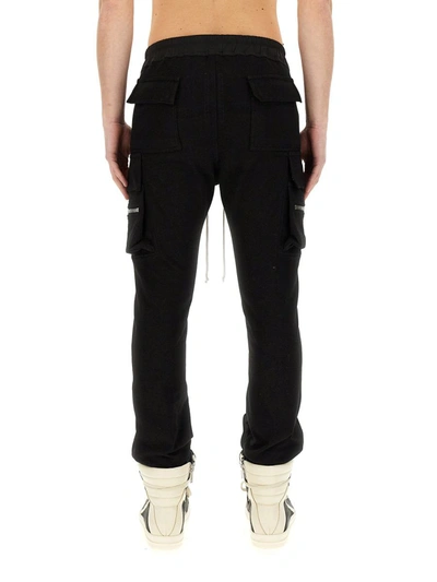 Shop Rick Owens Cargo Pants In Black