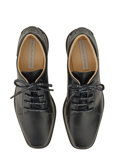Shop Stella Mccartney "elyse" Wedge Sneakers In Black