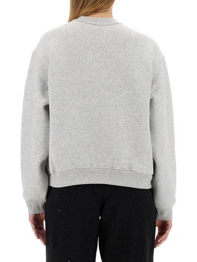 Shop Alexander Wang T T By Alexander Wang Essential Sweatshirt In Grey