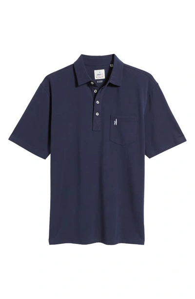 Shop Johnnie-o The Original Regular Fit Polo In Wake