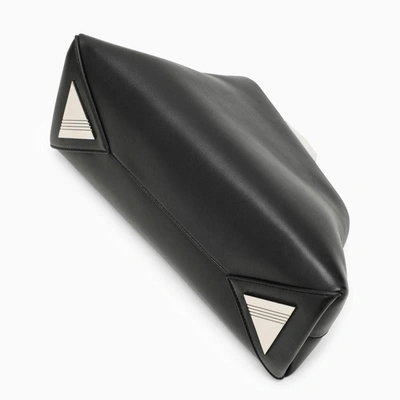 Shop Attico The  Day Off Clutch Bag In Black