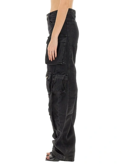 Shop Attico The  Fern Long Pants In Black