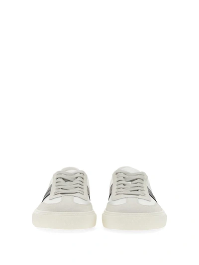 Shop Tod's Leather Sneaker In White