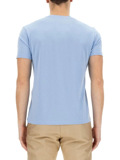 Shop Tom Ford Basic T-shirt In Azure