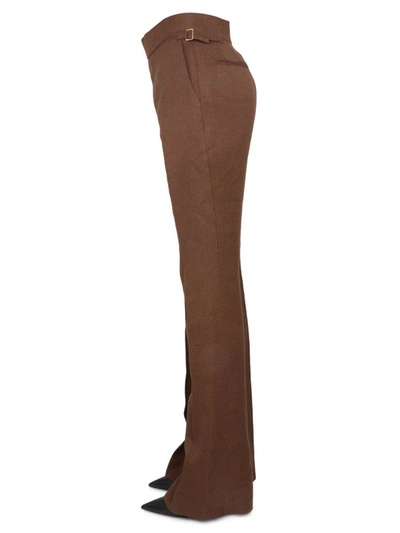 Shop Tom Ford Pants "flare" In Brown