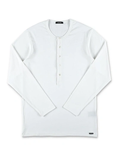 Shop Tom Ford Serafino Underwear Shirt In White