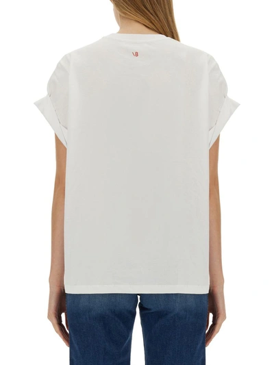 Shop Victoria Beckham "i Was The Band" T-shirt In White