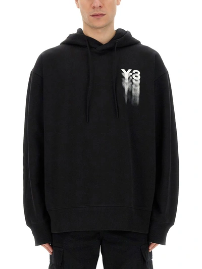 Shop Y-3 Adidas Sweatshirt With Logo In Black
