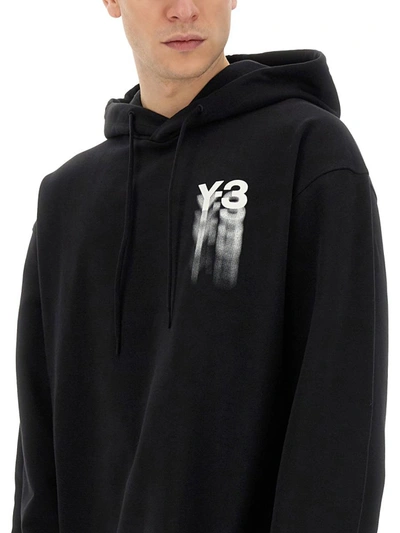 Shop Y-3 Adidas Sweatshirt With Logo In Black