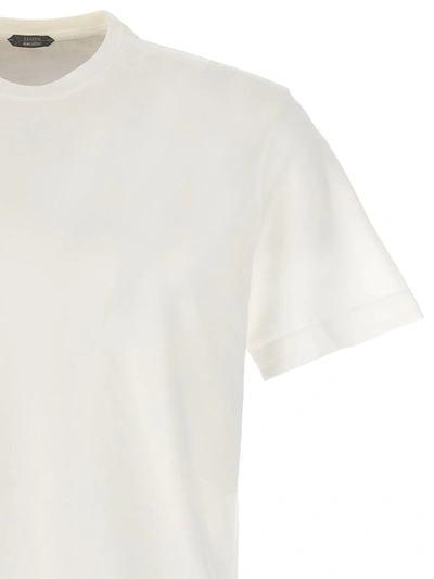 Shop Zanone 'ice Cotton' T-shirt In White