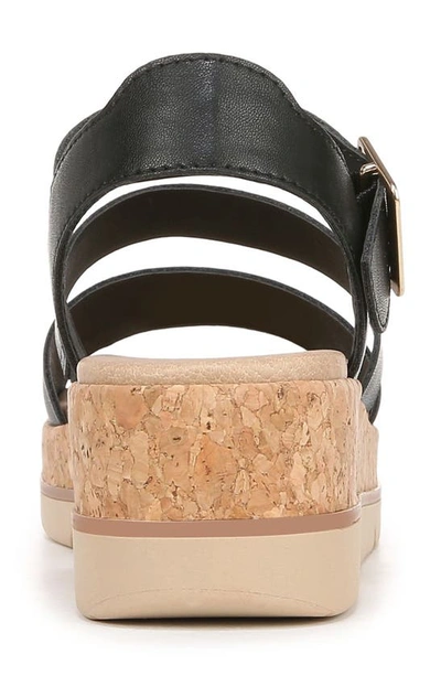 Dr. Scholl's Once Twice Platform Sandal In Black