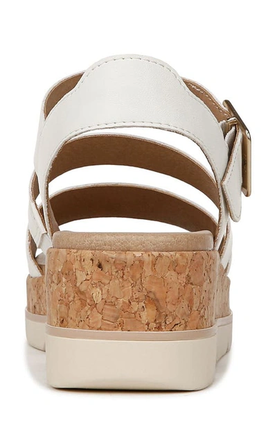 Dr. Scholl's Once Twice Platform Sandal In White