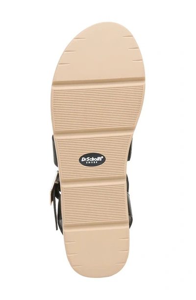 Dr. Scholl's Once Twice Platform Sandal In Black