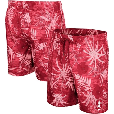 Shop Colosseum Cardinal Stanford Cardinal What Else Is New Swim Shorts