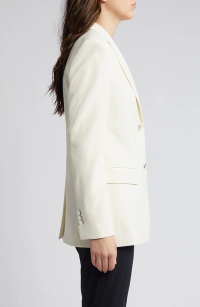 Shop Theory Admiral Relaxed Fit Blazer In Rice