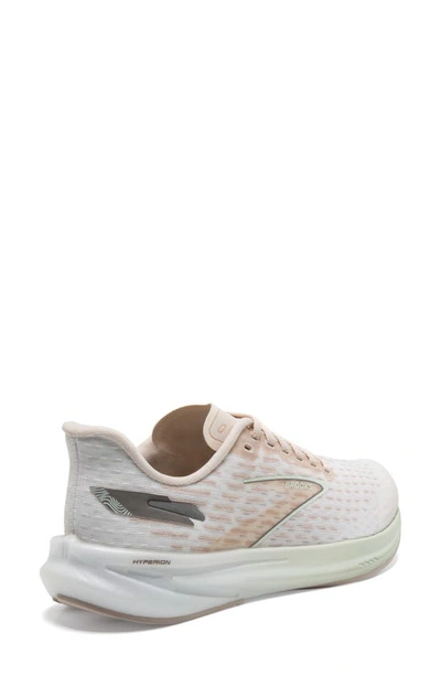 Brooks Hyperion Training Shoe In Crystal Gry/blue Glass/wht