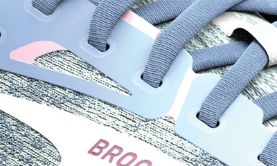 Shop Brooks Adrenaline Gts 23 Sneaker In Blue/ Open Air/ Pink