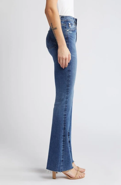 Shop Ag Farrah Raw Hem High Waist Bootcut Jeans In 13 Years Levity
