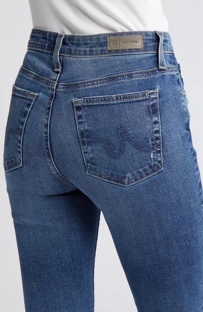 Shop Ag Farrah Raw Hem High Waist Bootcut Jeans In 13 Years Levity