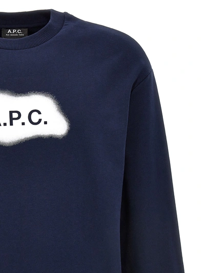 Shop Apc Alastor Sweatshirt Blue