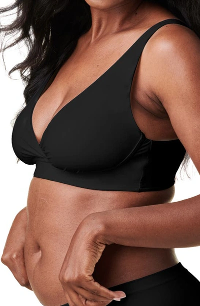 Shop Bravado Designs Ballet Everyday Maternity/nursing Bralette In Black