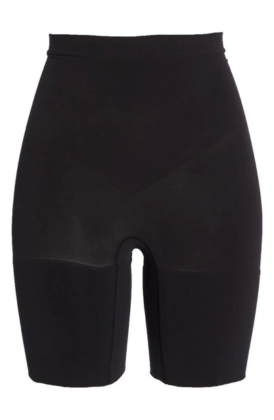 Spanxr Power Shorts In Very Black