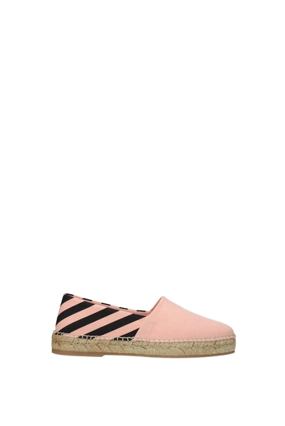 Shop Off-white Espadrilles Fabric Pink