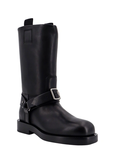 Shop Burberry Leather Boots