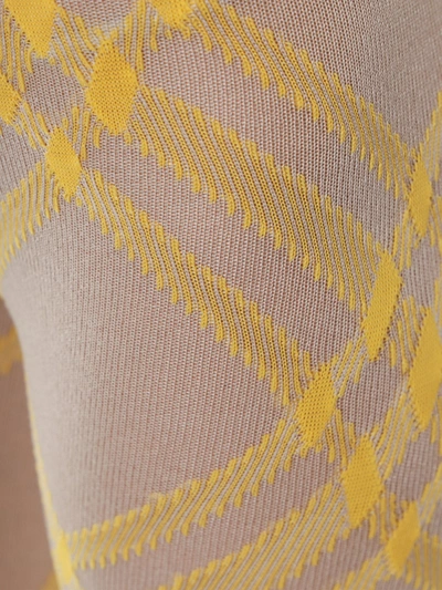Shop Burberry Wool Blend Tights