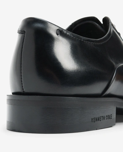 Kenneth Cole Tully Cap Toe Oxford Shoe In Black