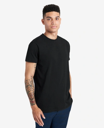 Kenneth Cole Essential Crew Neck Tee In Black